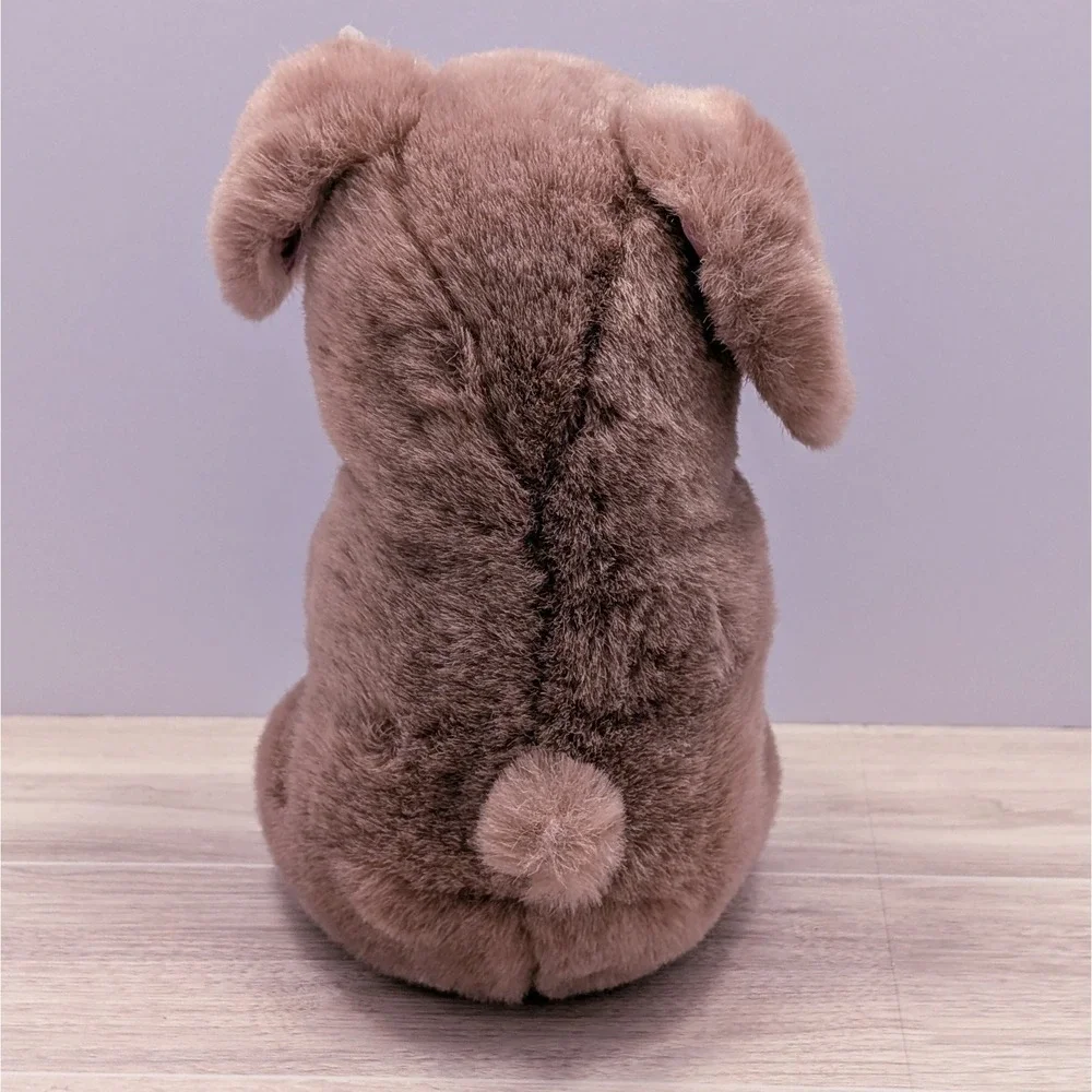 Vintage 1980 GUND Hamlet Pig Mauve Plush 10